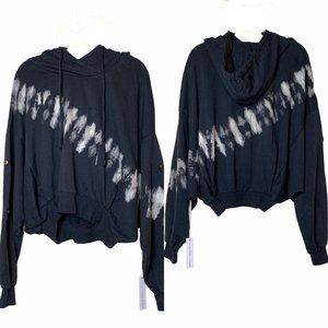 Young Fabulous & Broke Raissa Tie Dye Hooded Sweatshirt / Cropped Hoodie